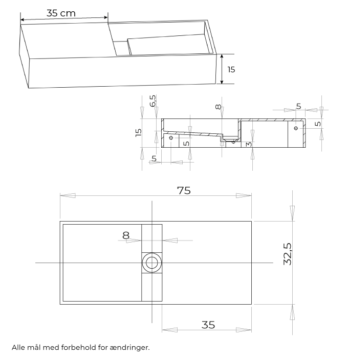 Tåsinge stenhåndvask - Billede 3
