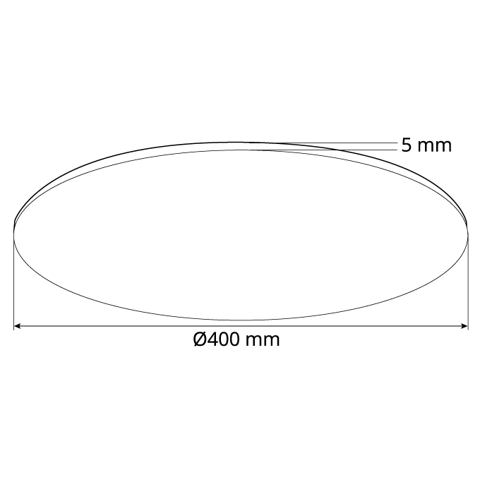 5607_Rainbow brusehoved, rund, 40 cm, poleret_3