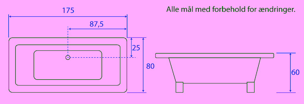 Helgenæs akrylbadekar - Billede 4