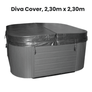 Erstatningscover til Diva udespa i sort 230x230
