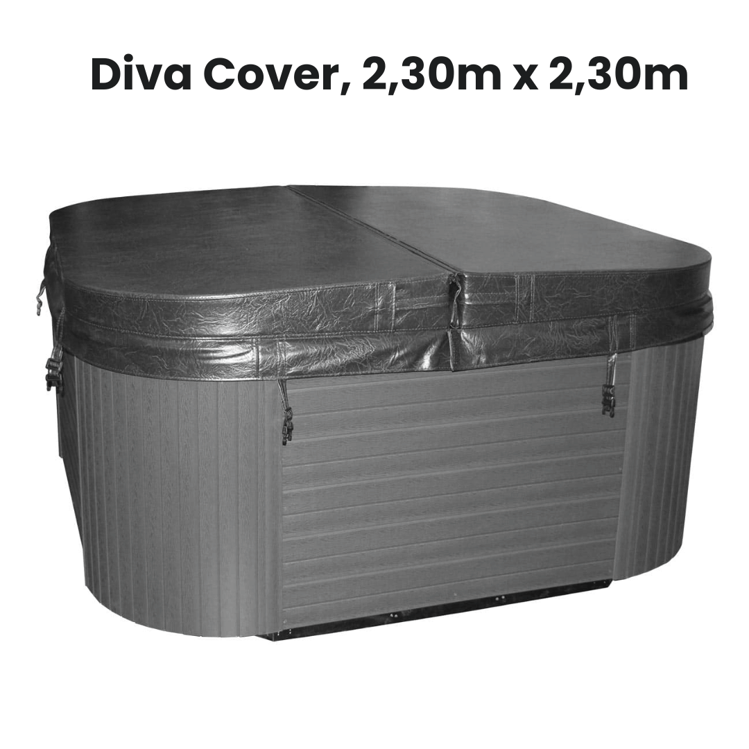 Erstatningscover til Diva udespa i sort 230x230