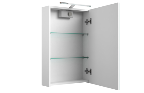 Scandic spejlskab 70x46 med eludtag og LED lys 5456 2