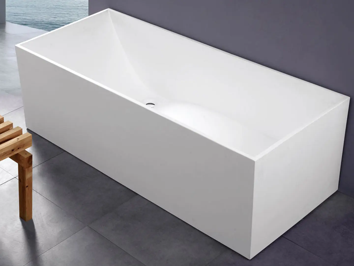 Stenbadekar Badia 150 cm - Billede 2