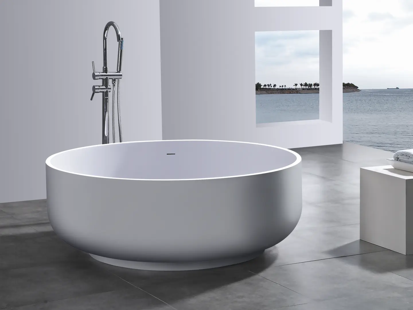 Lido stenbadekar 151 cm - Billede 2