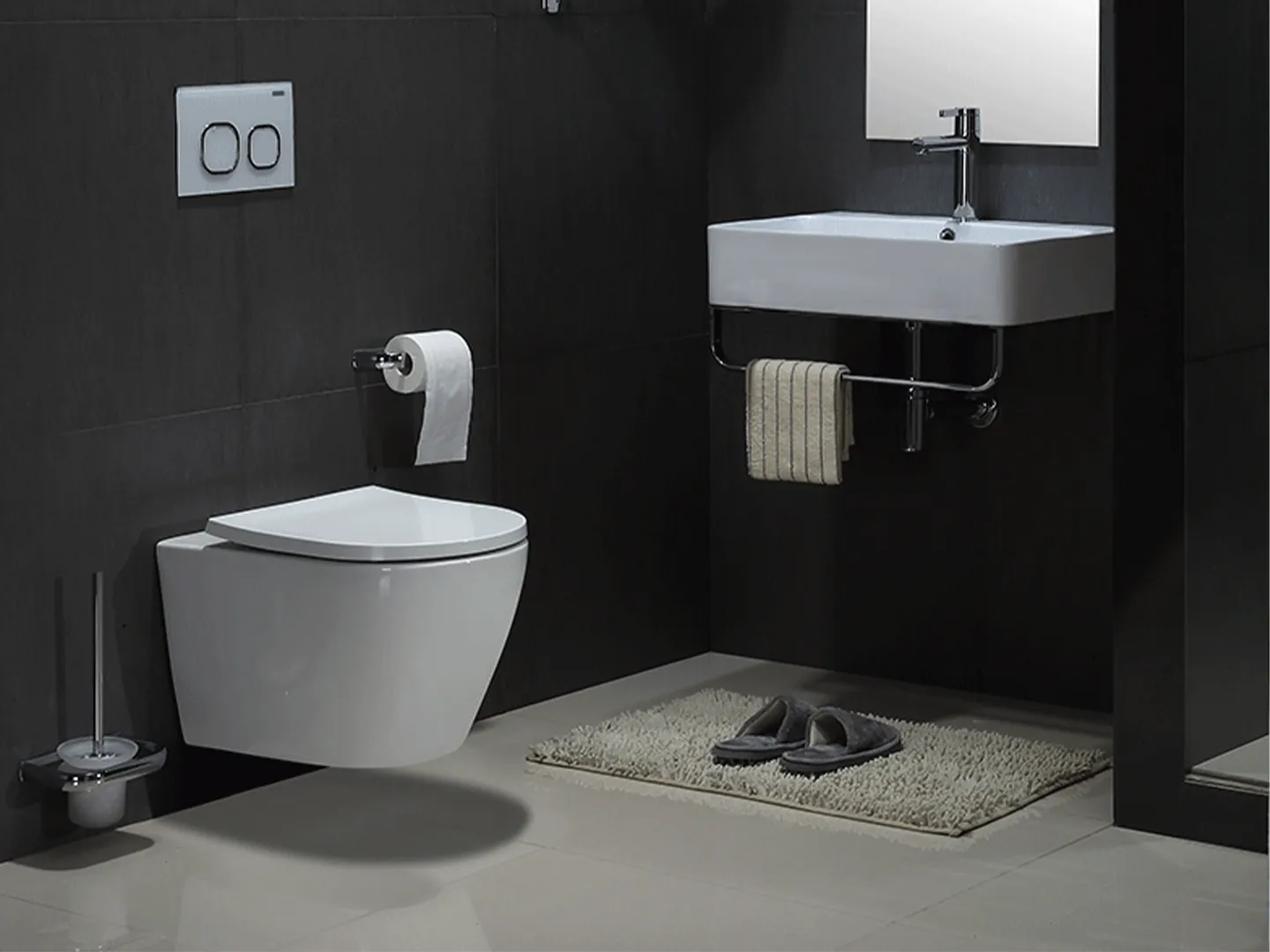 Egernsund toilet m. høj cisterne - Billede 3