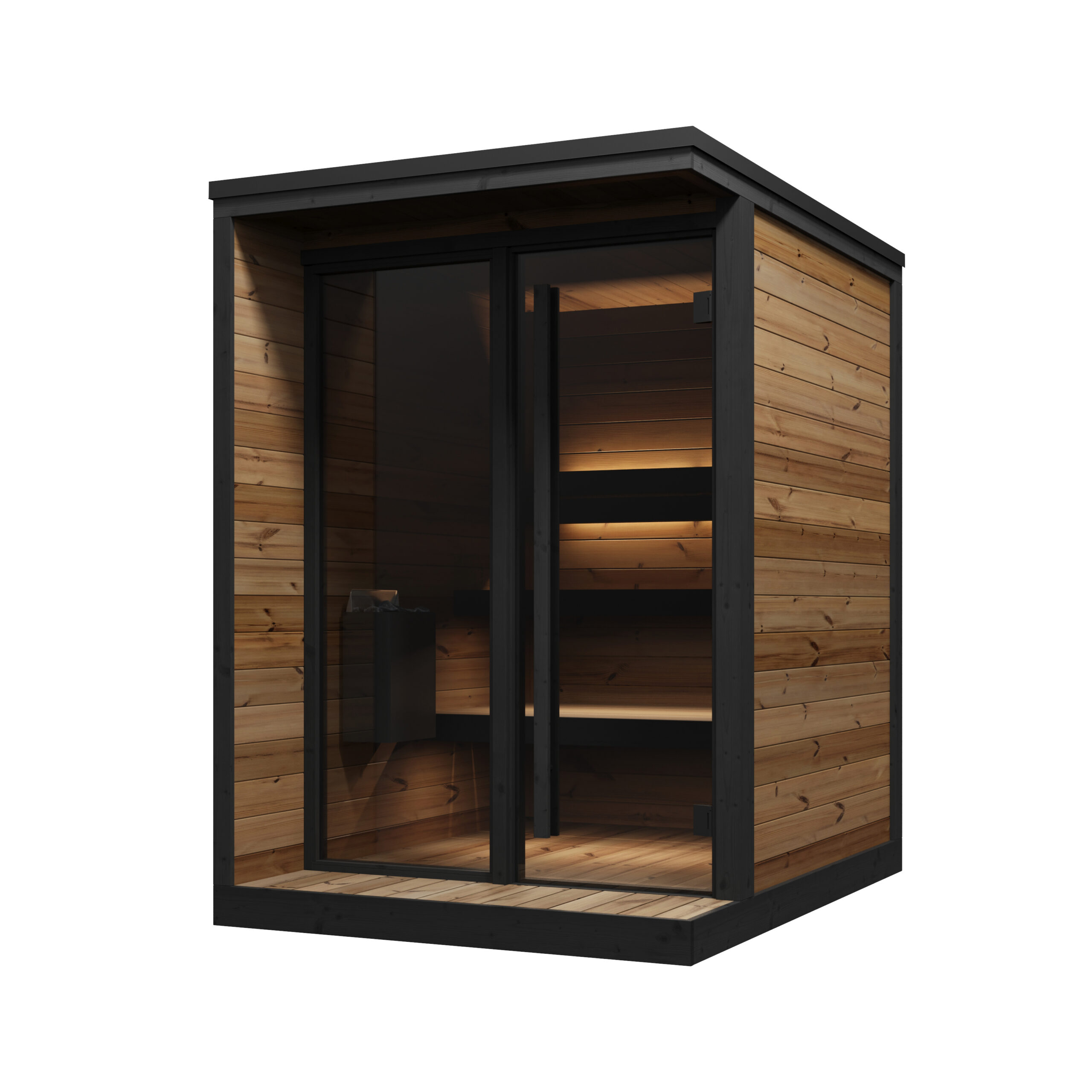 Åland udendørs sauna – lille - Billede 2
