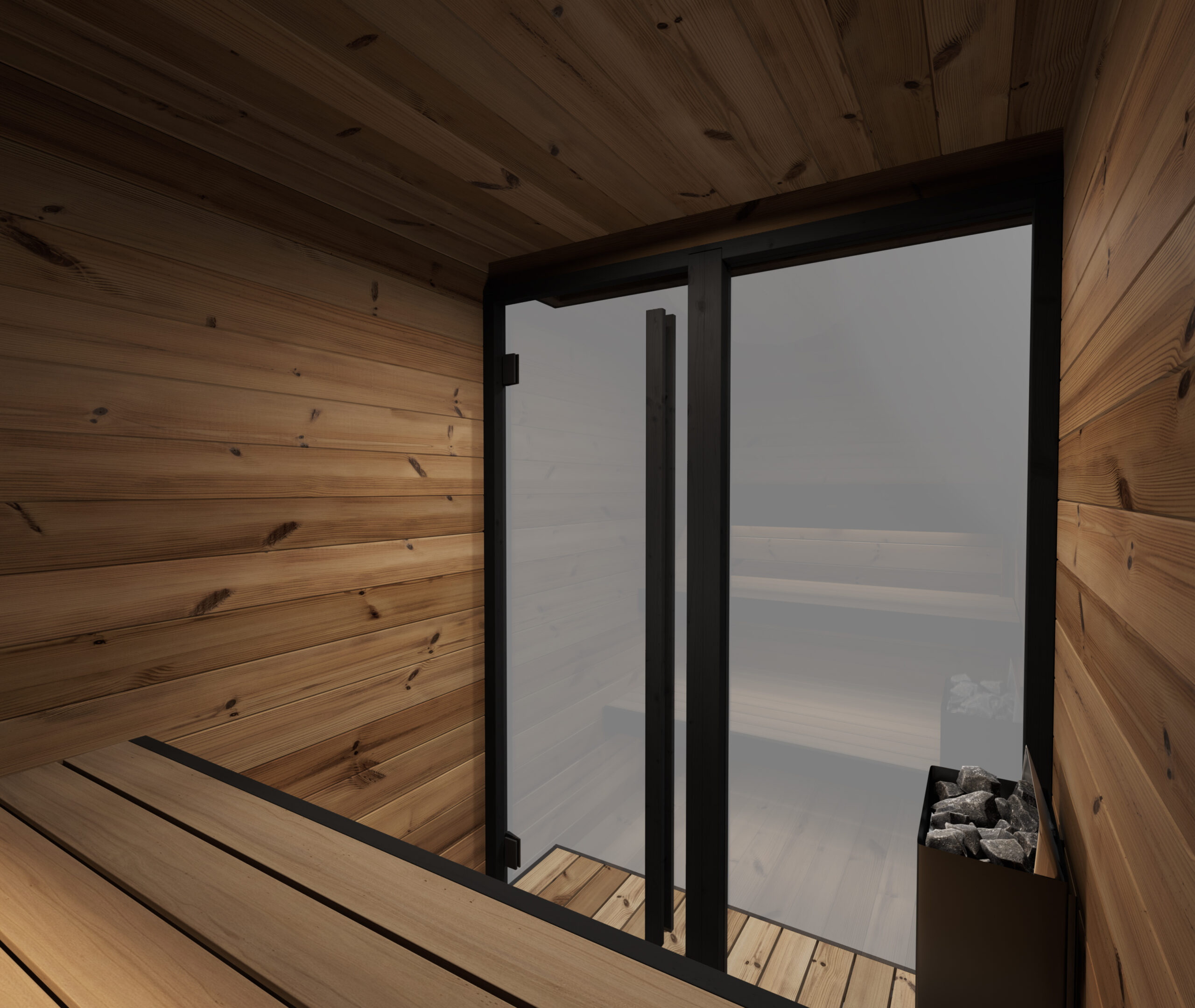 Åland udendørs sauna – lille - Billede 9